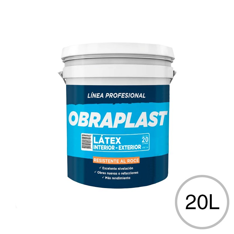 sinteplast-81711107 Obraplast Latex INT/EXT Profesional x 20lts