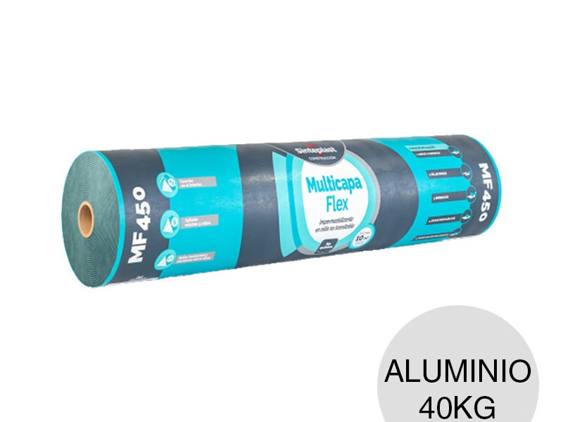 Rollo Membrana Asfáltica Aluminizada 40kg